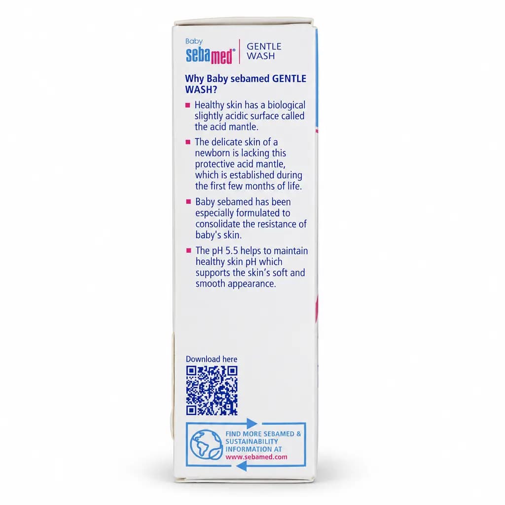 Baby Sebamed Gentle Wash with Allantoin – pH 5.5 thumbnail 4