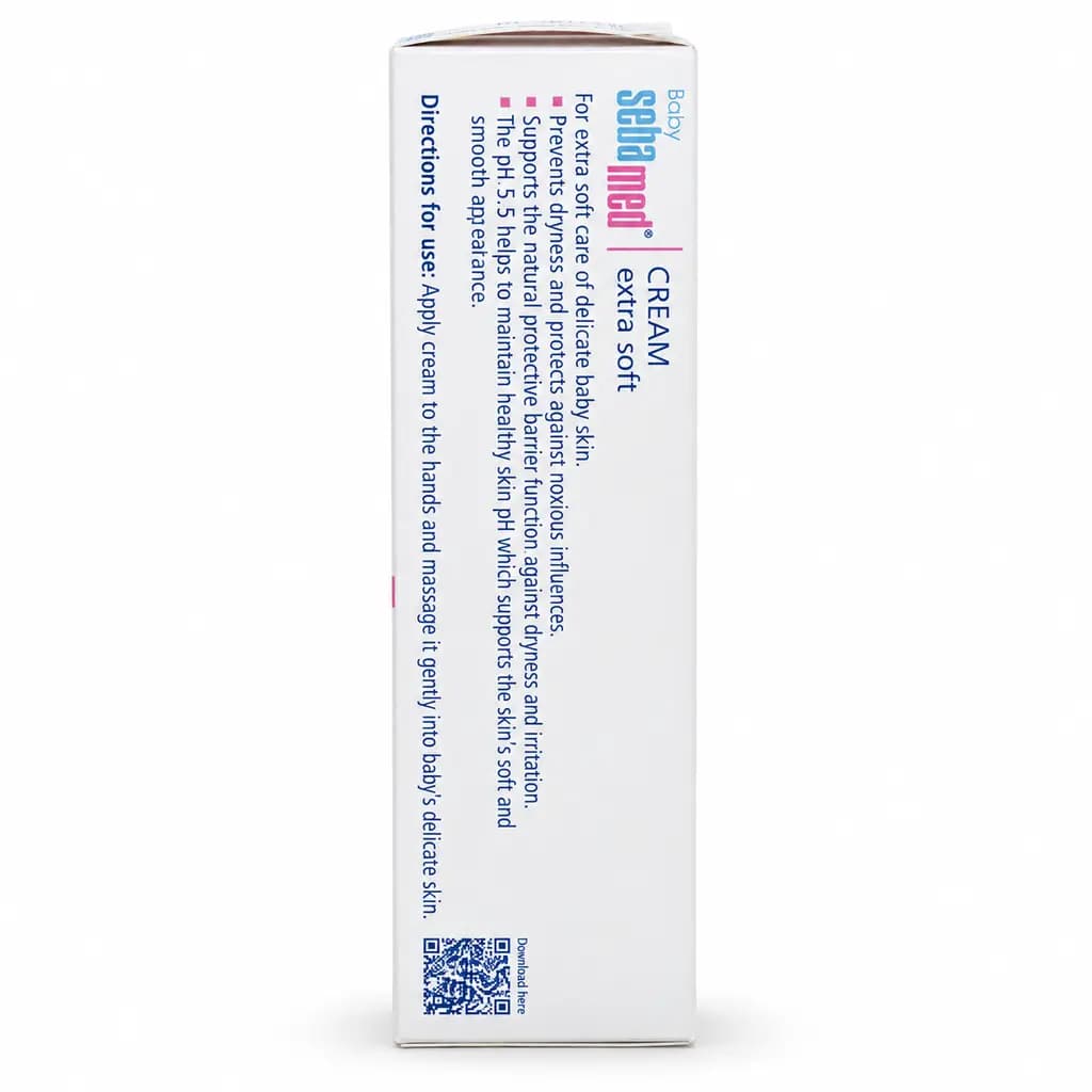 Baby Sebamed Cream Extra Soft with Panthenol – 50 ml thumbnail 4