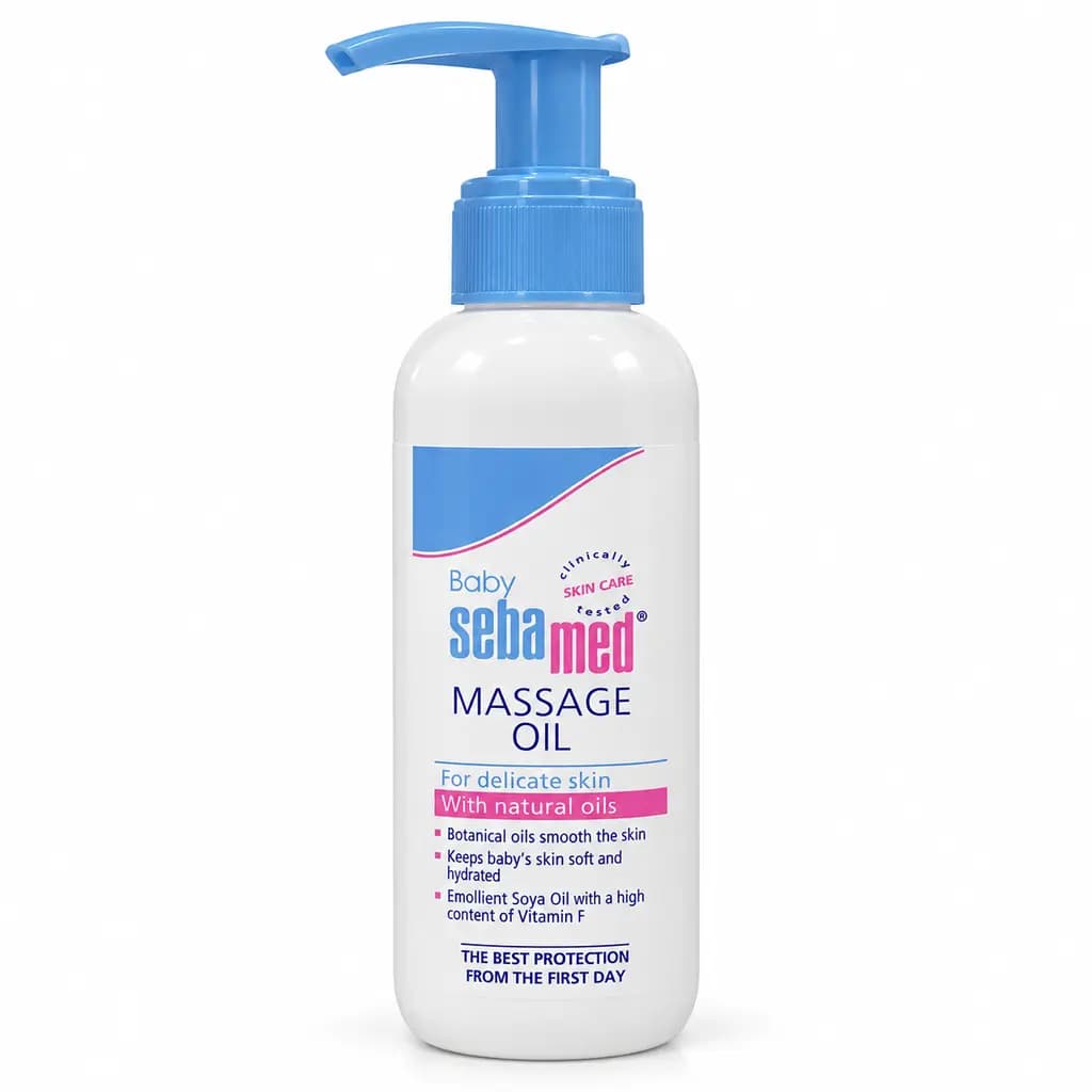 Baby Sebamed Massage Oil with Natural Oils – 150 ml