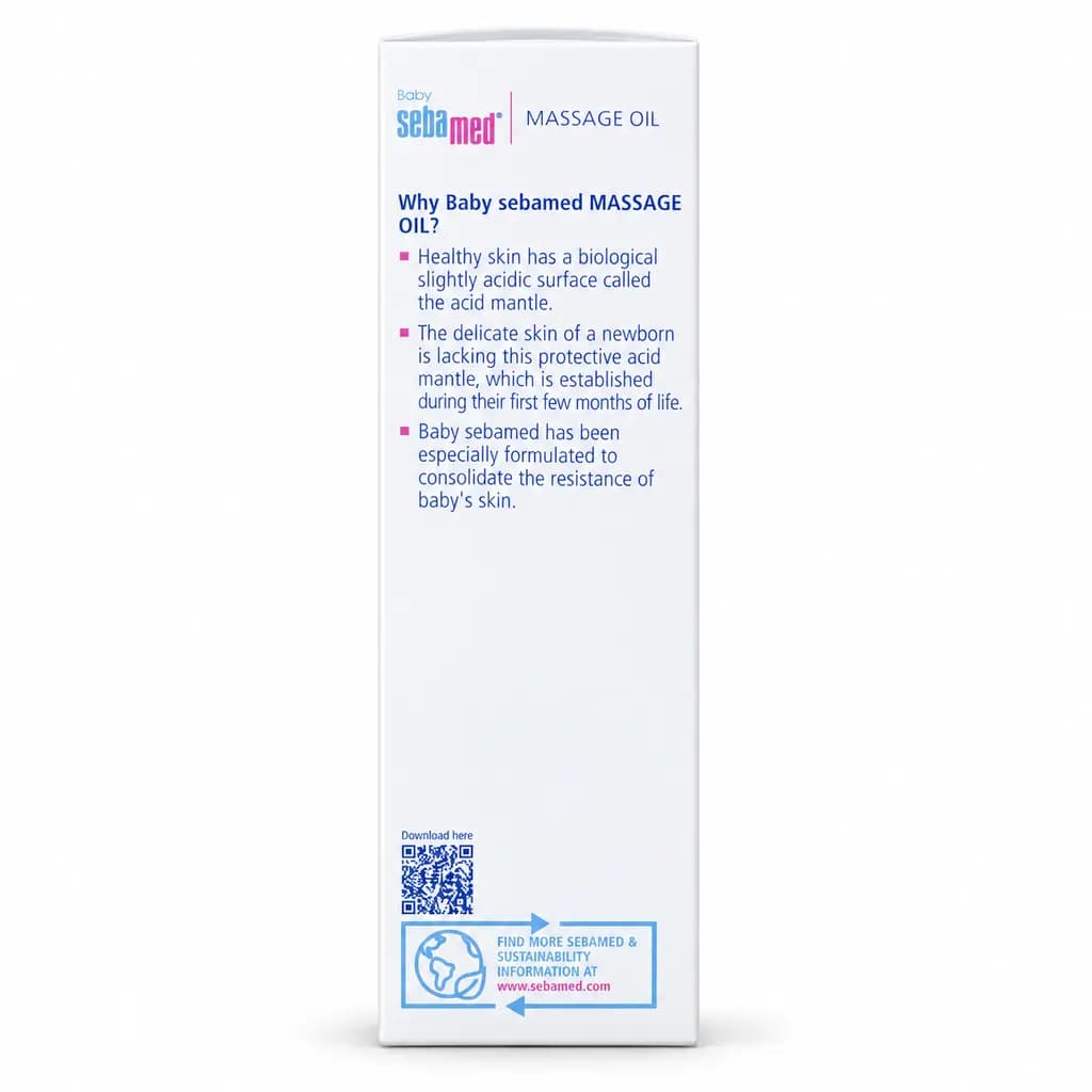 Baby Sebamed Massage Oil with Natural Oils – 150 ml thumbnail 4