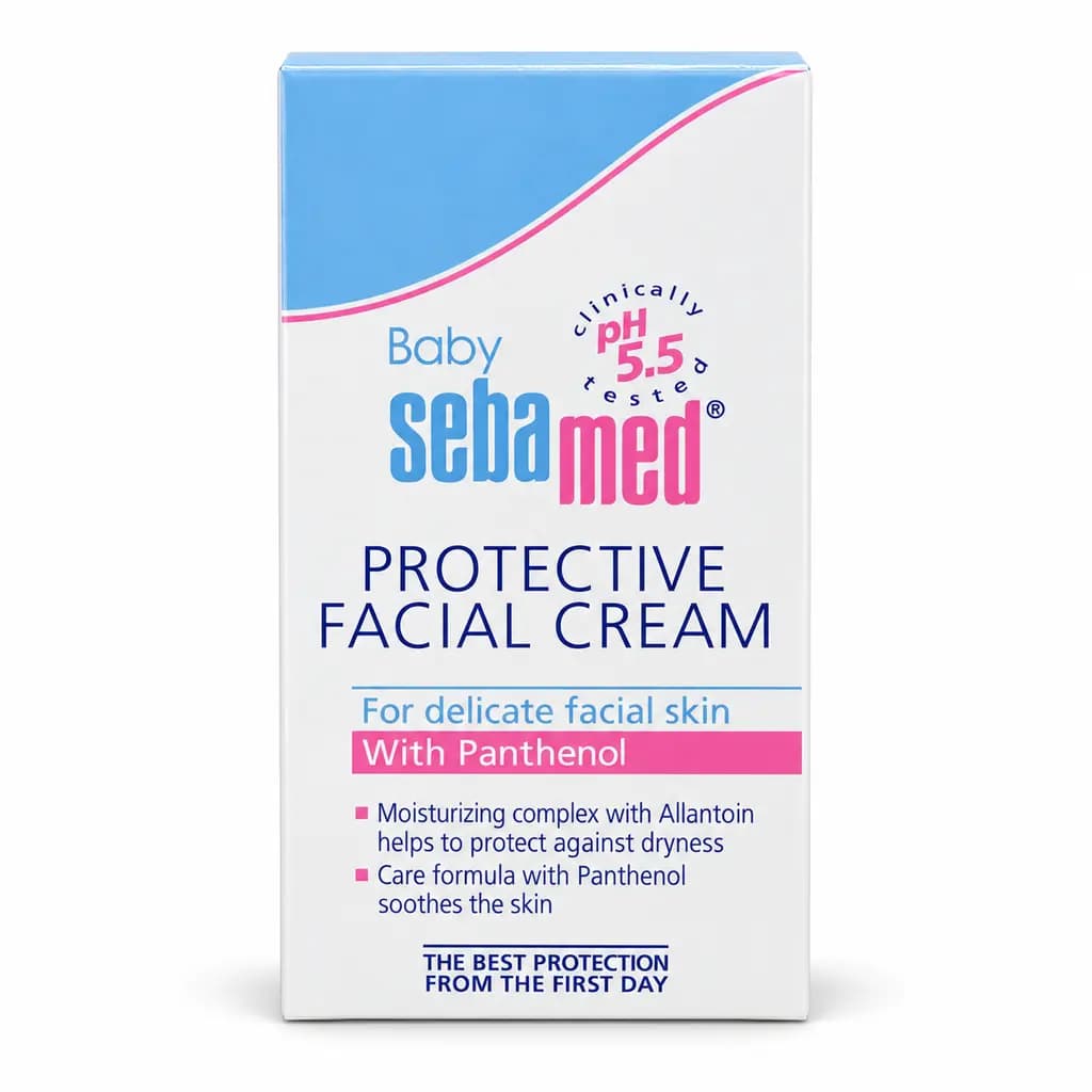Baby Sebamed Protective Facial Cream with Panthenol – 50 ml thumbnail 2