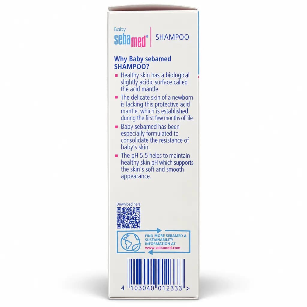 Baby Sebamed Shampoo with Camomile – pH 5.5 thumbnail 4