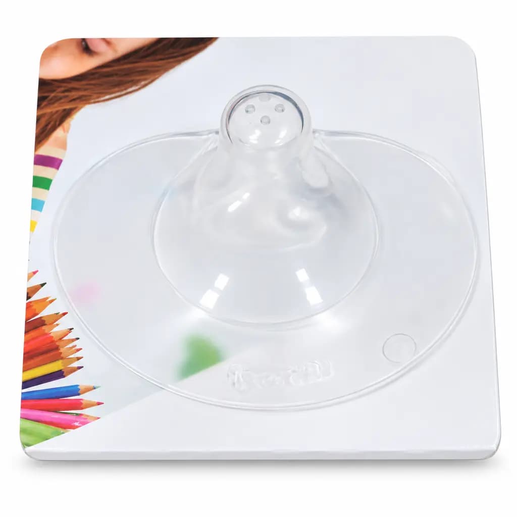 Pigeon Natural Feel Nipple Shield – Silicone Breastfeeding Support Shield thumbnail 2