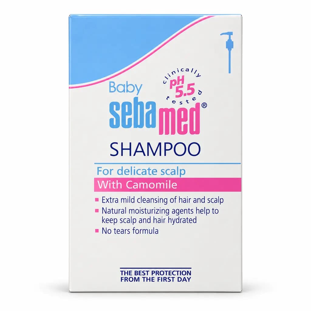Baby Sebamed Shampoo with Camomile – pH 5.5