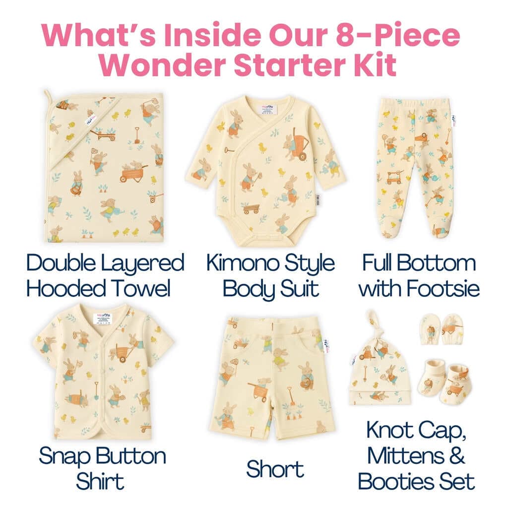 8-Piece Wonder Starter Kit for Babies 0–6M thumbnail 8