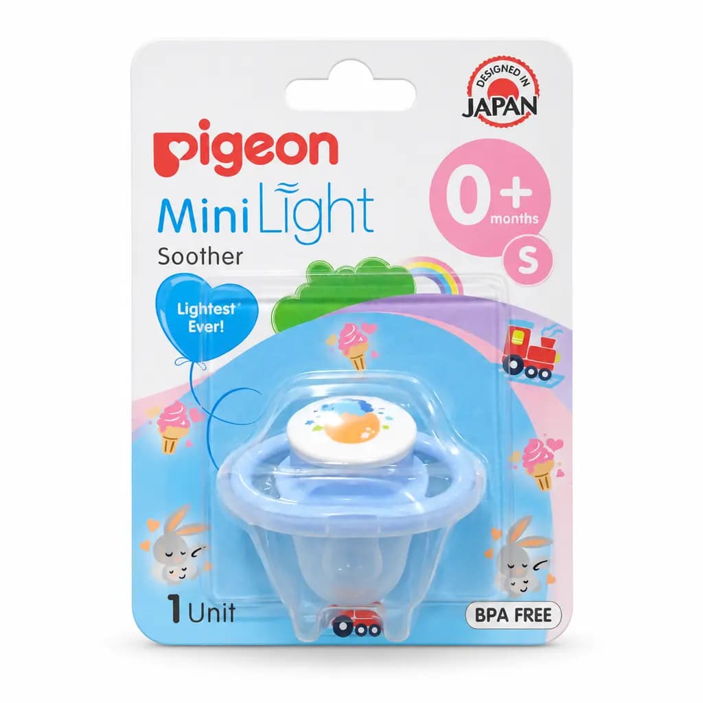 Pigeon Mini Light Soother – Ultra Lightweight BPA-Free Baby Soother