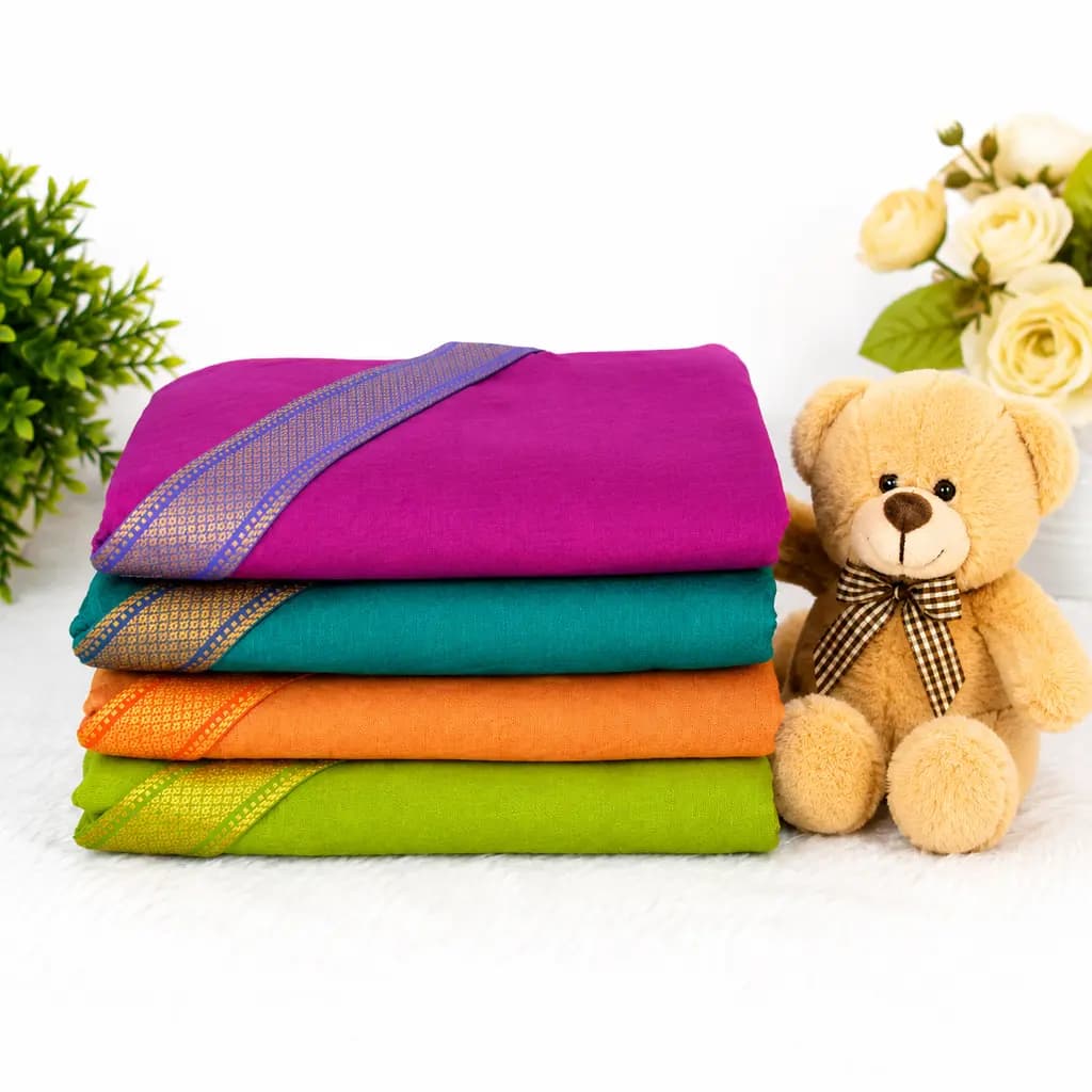 Premium Mangalagiri Cotton Wrap Style Kurta & Pajama Set thumbnail 5